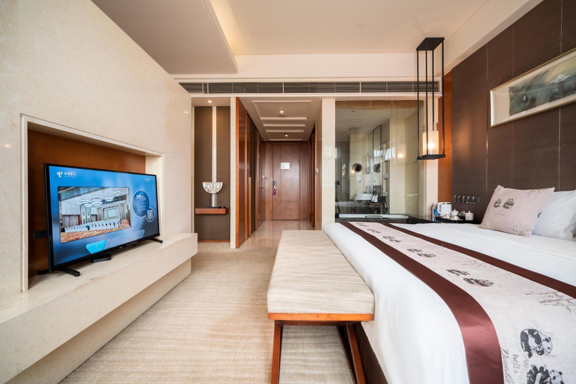 Chengdu Joyhub Air Hotel Dış mekan fotoğraf